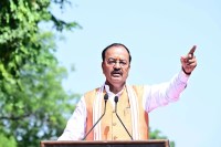 सड़क पर निकलकर सपा व कांग्रेस का बैंड बजा रही हैं उत्तर प्रदेश की आक्रोशित बहनें: बृजेश पाठक (फोटो सोर्स : भाषा WhatsApp News Group)