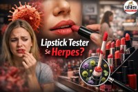 Lipstick Tester Herpes Infection