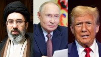 Mojtaba Khamenei, Vladimir Putin and Donald Trump