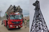 शादी के लिए टावर पर चढ़ा युवक