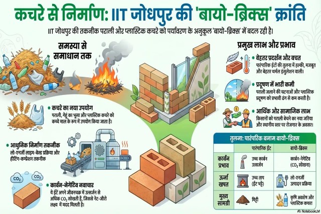 Carbon-Negative Bricks