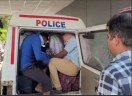 सभी आरोपियों को मेडिकल के लिए जिला अस्पताल लेकर पहुंची