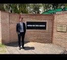 हनुमानगढ़: चयन के बाद खुशी जाहिर करते मोहित गोदारा।