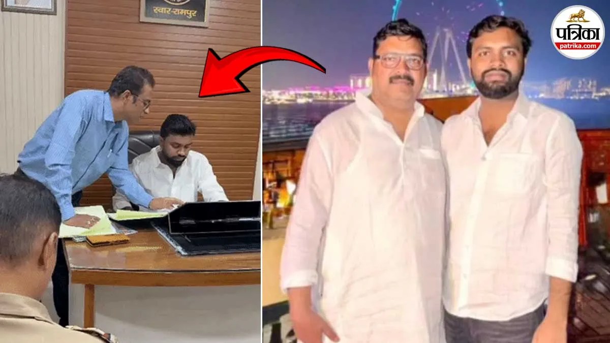 rampur chc mla son inspection controversy