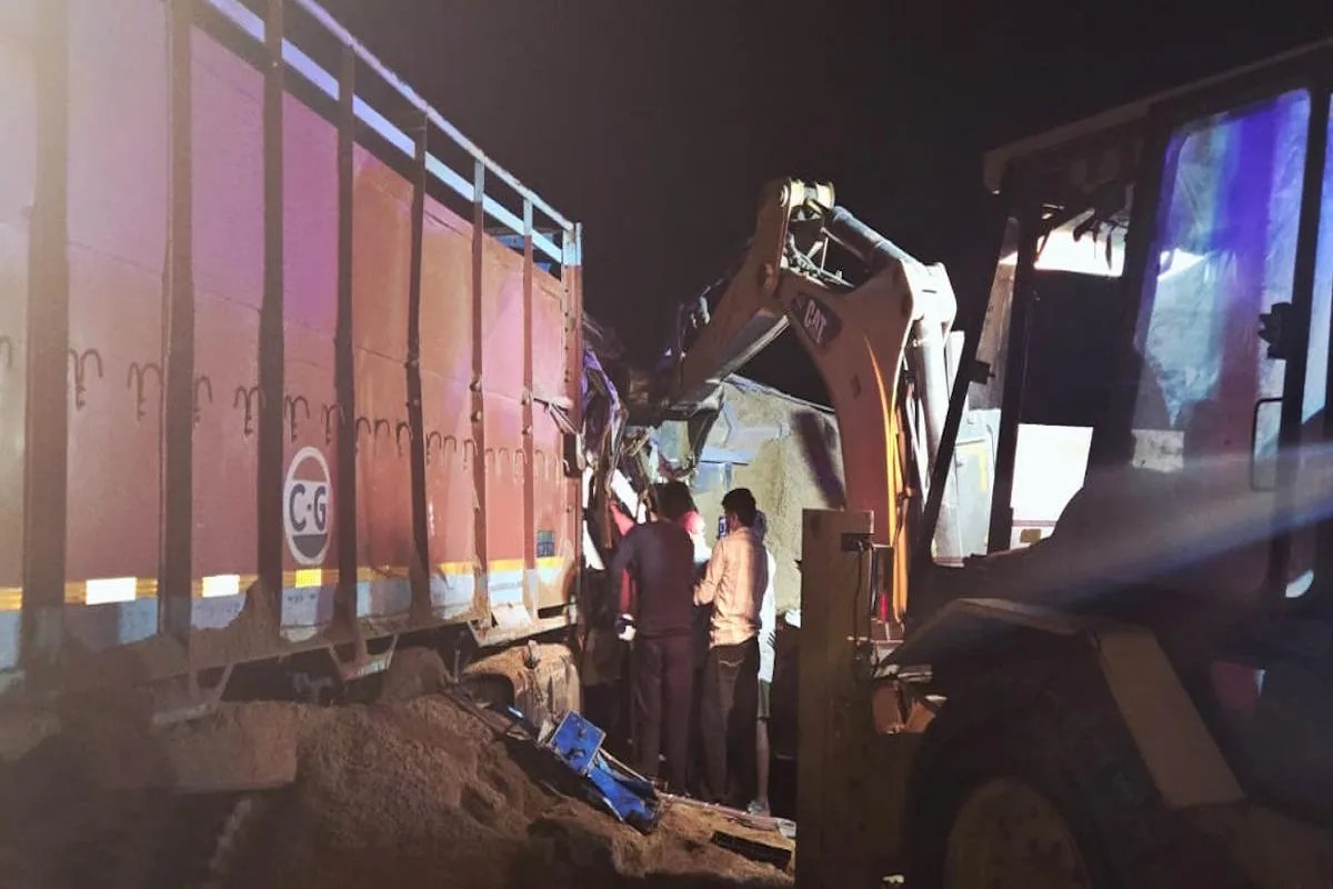 road accident in raipur district