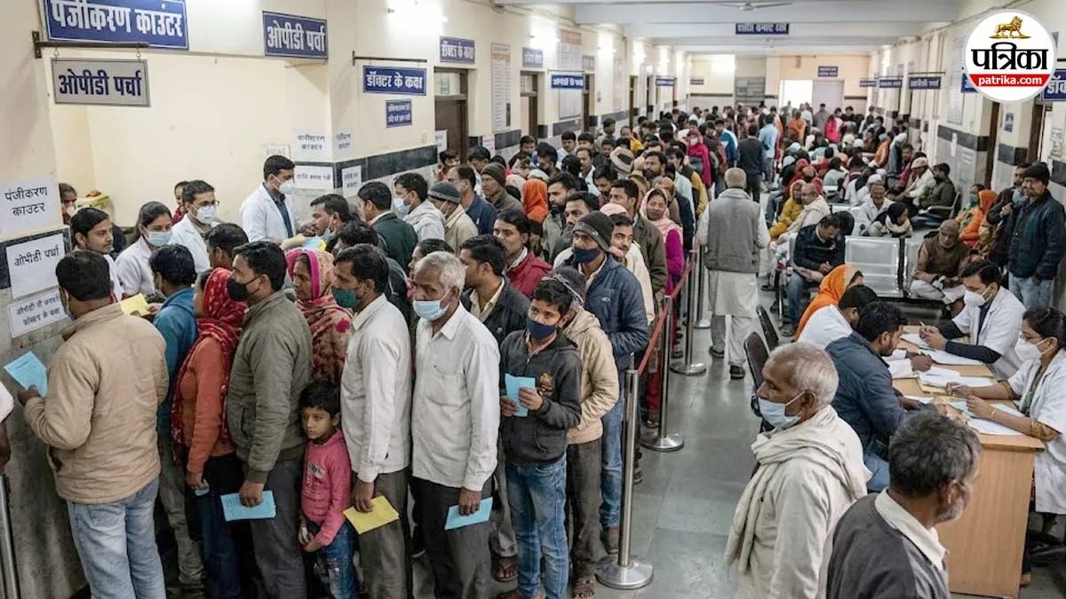 sambhal weather viral fever surge hospital crowd