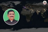 NASA के वर्ल्ड नाइट लाइट मैप पर संजय झा ने दी प्रतिक्रिया , NASA MAP