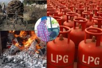 lpg gas shortage domestic cylinders cost rs 2000 in black people forced to use coal furnaces meerut