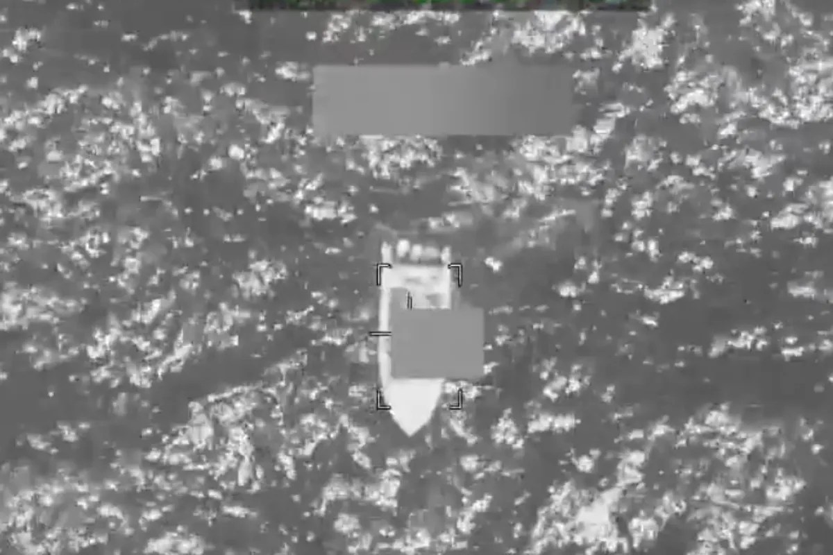 US strikes vessel carrying drugs with missile