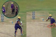angkrish raghuvanshi out obstructing the field controversy