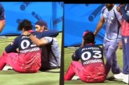 Vaibhav Sooryavanshi crying video, RR vs KKR IPL 2026, Vaibhav Sooryavanshi emotional, Varun Chakaravarthy KKR dressing room, Rajasthan Royals loss, Cricket News Hindi.