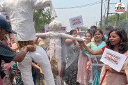 women reservation protest rampur bjp