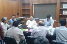 शहर में लंबे समय से अधूरे पड़े विकास कार्यों और निर्माण परियोजनाओं में हो रही देरी को लेकर शहर विधायक ताराचंद जैन ने गुरुवार को उदयपुर विकास प्राधिकरण (यूडीए) अधिकारियों की बैठक लेकर नाराजगी जताई।
