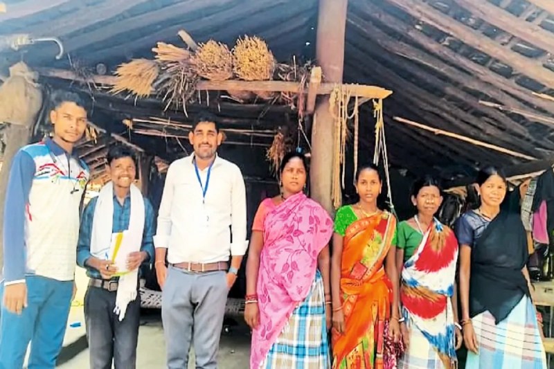 कोंटा विकासखंड का ग्राम पुवर्ती (photo source- Patrika)