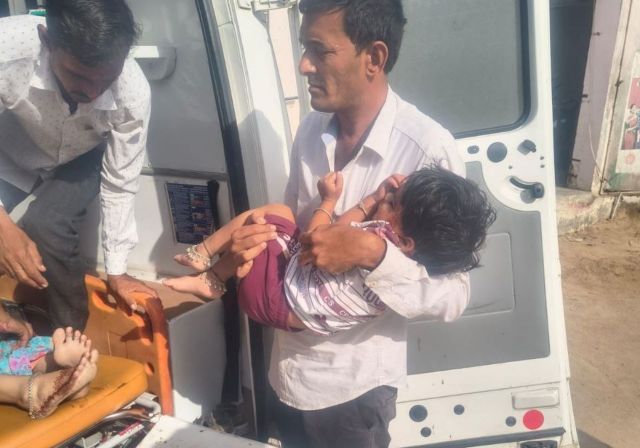 Horrific road accident in Nagaur: 4 people of the same family killed, 8 injured in collision between roadways bus and car