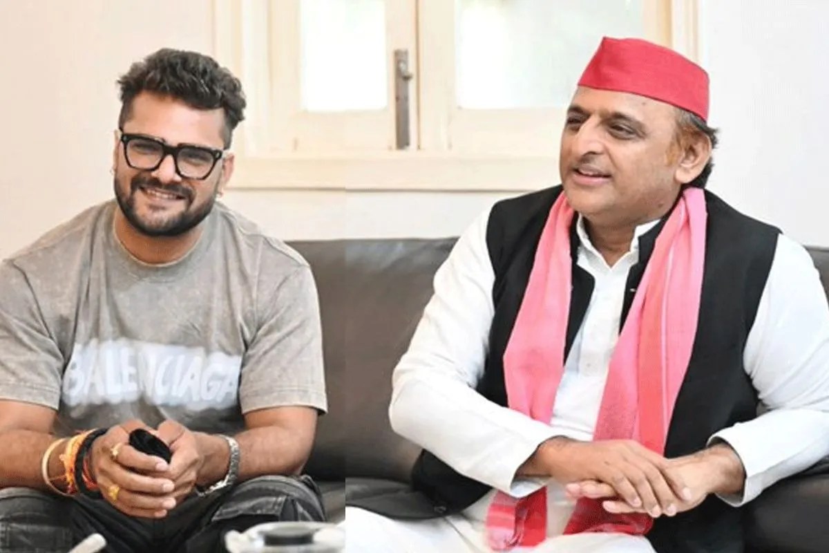 Khesari Lal Yadav praise Akhilesh Yadav and Gives Major Reaction to Questions Regarding UP Elections