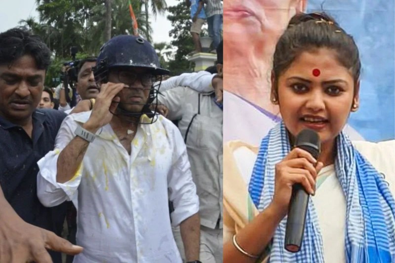 Tmc mp abhishek banerjee attacked in sonarpur saayoni ghosh big statement on opposition and bjp reacts
