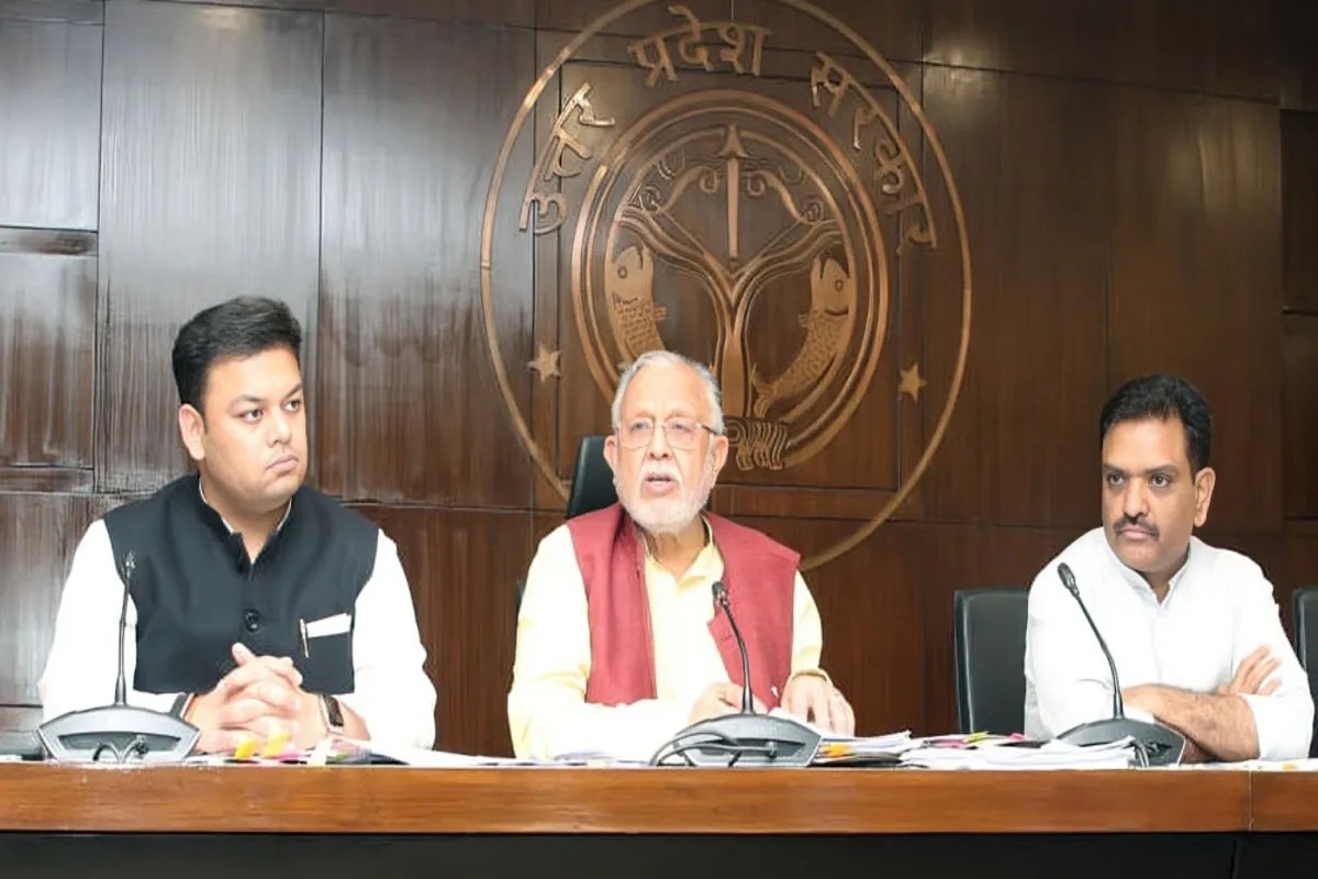 वित्त मंत्री बोले- योगी सरकार के काम पर जनता को भरोसा, और मजबूत बहुमत के साथ होगी वापसी (फोटो सोर्स : भाषा WhatsApp News Group)