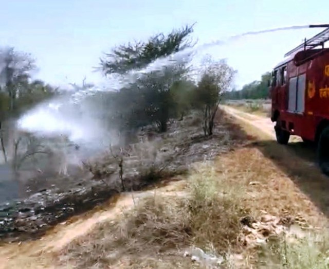 Hanumangarh Fire