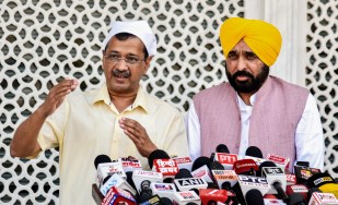 Arvind Kejriwal Bhagwant Mann Bhondsi Jail