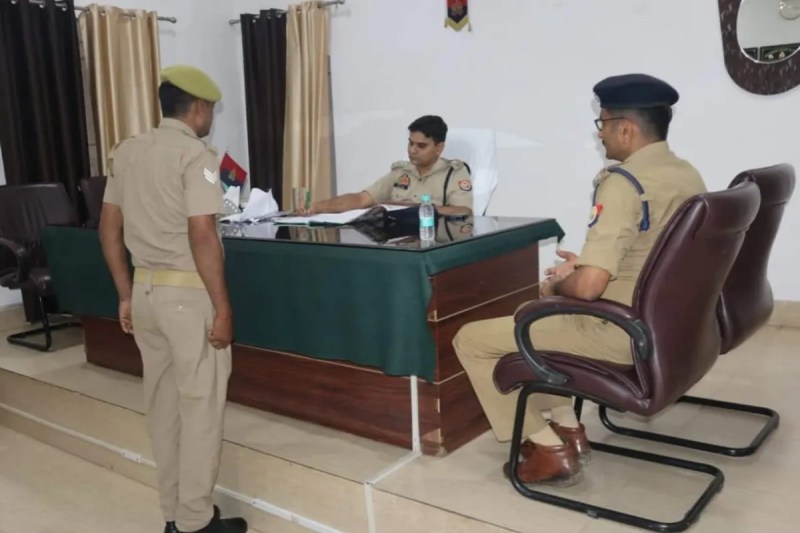 पुलिस अधीक्षक विकास कुमार बलरामपुर फोटो सोर्स विभाग