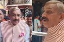 राज्यसभा सांसद प्रमोद तिवारी मथुरा में, फोटो सोर्स- ANI विडियो ग्रैब
