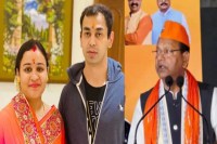 भाजपा प्रदेश अध्यक्ष पंकज चौधरी अर्पणा यादव और मृतक प्रतीक की फाइल फोटो सोर्स ऑफिशियल एक अकाउंट