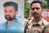 आरोपी दरोगा वायरल फोटो इंटरनेट मीडिया से