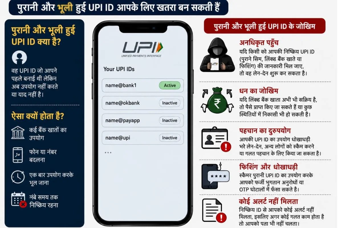 UPI ID deactivate