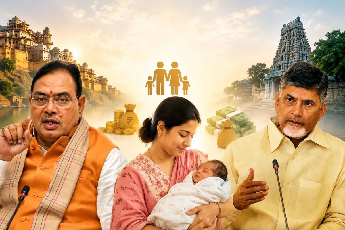 AP vs Rajasthan on Population Policy