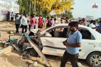 Accident on Jaipur Sikar Highway