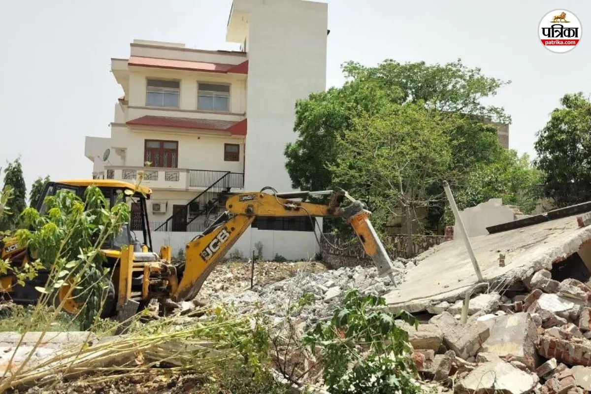 Action On Jaipur Encroachment