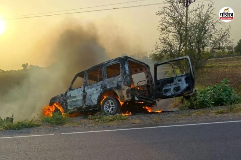 Ajmer SUV fire case