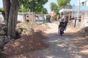 Alwar road construction