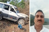 BJP leader died in Road accident, Scorpio collided BJP leader
