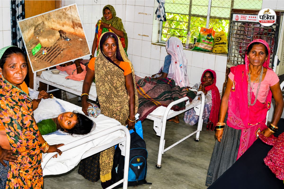 Rajasthan hospital Banswara MG Hospital women ward Big rats Sometimes they rule over beds and bottles