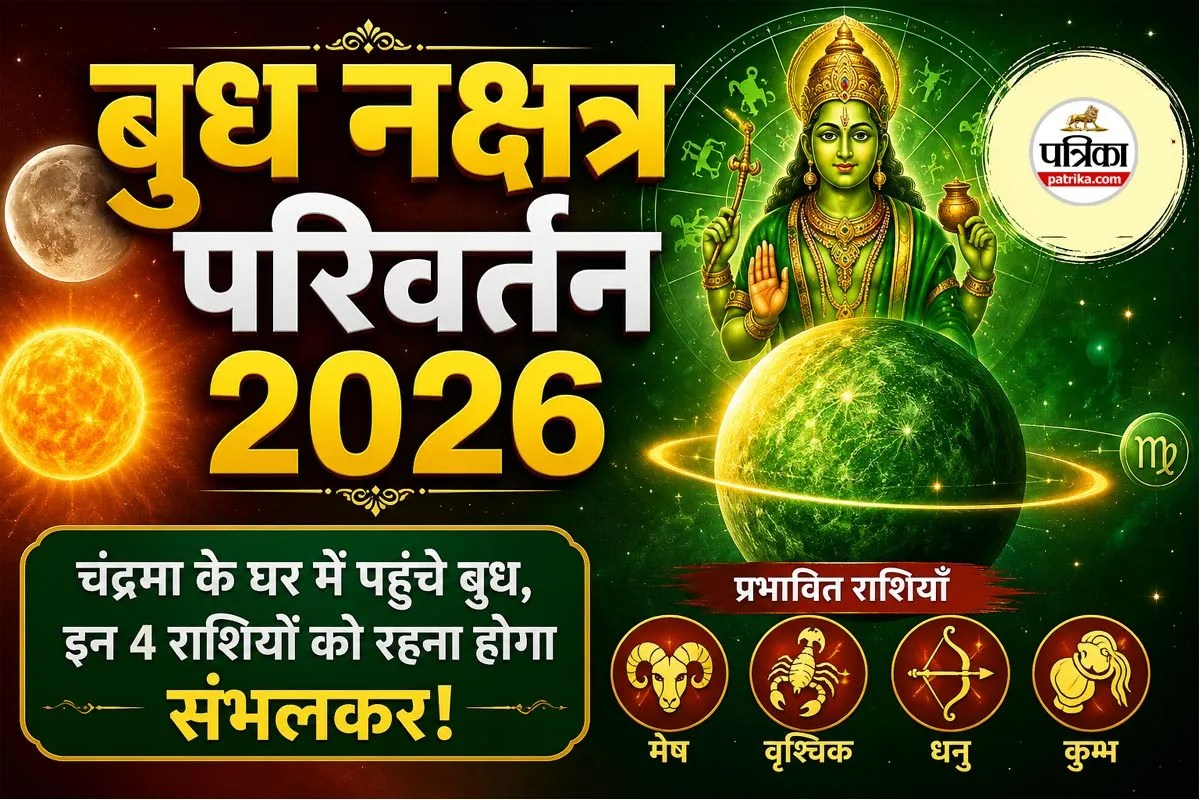 Budh Nakshatra Parivartan 2026