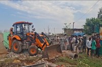 Bulldozer action