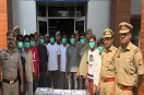 bullet fired over an instagram comment 10 people including gang leader arrested pistols recovered aligarh