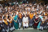 मेधावियों ने लहराया सफलता का परचम, स्कूल परिसर में जश्न का माहौल (फोटो सोर्स : भाषा WhatsApp News Group)
