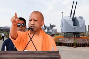 CM Yogi Adityanath inaugurated Nausena Shaurya Vatika