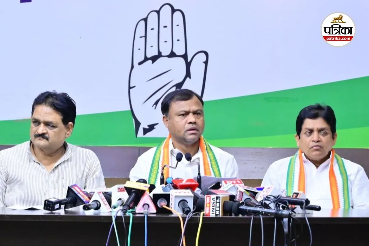 PM की सलाह पर कांग्रेस की प्रेस कांफ्रेस (photo source- Patrika)