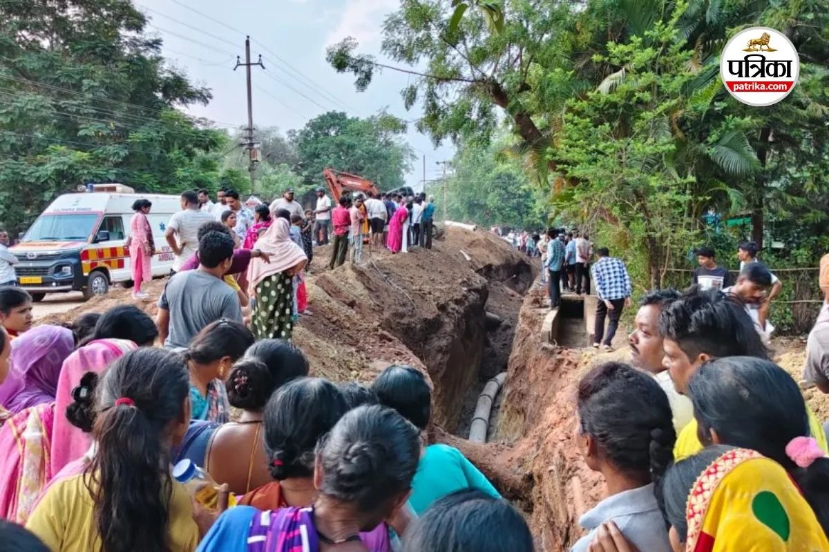 बालोद में दर्दनाक हादसा (photo source- Patrika)