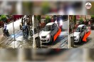 हिट एंड रन घटना सीसीटीवी कैमरे में कैद, पत्रिका फोटो