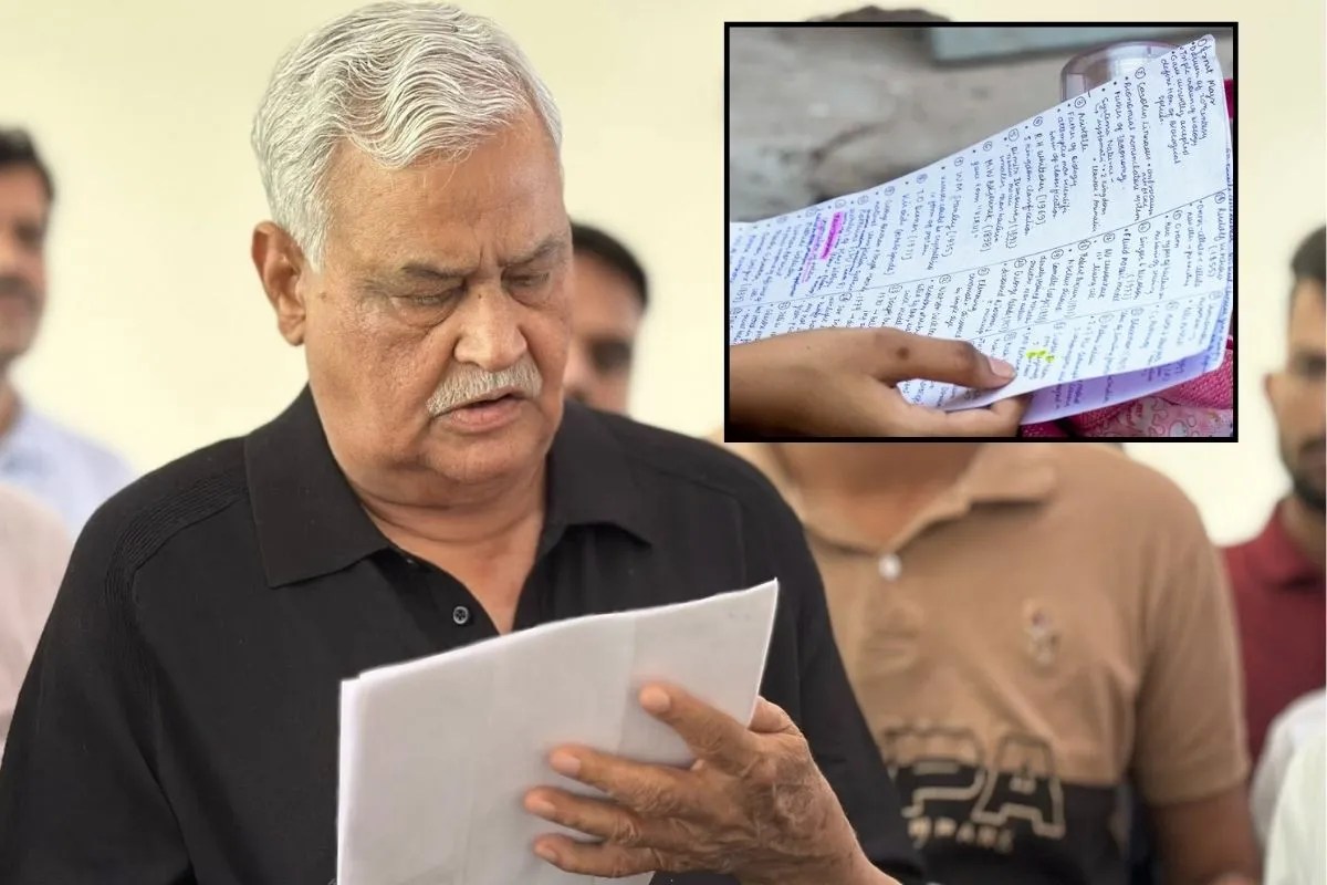 Dr. Kirodi Lal Meena on NEET Exam 2026 Cancel