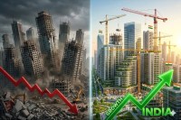 china real estate crisis india property market comparison