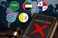 Which country has no constitution