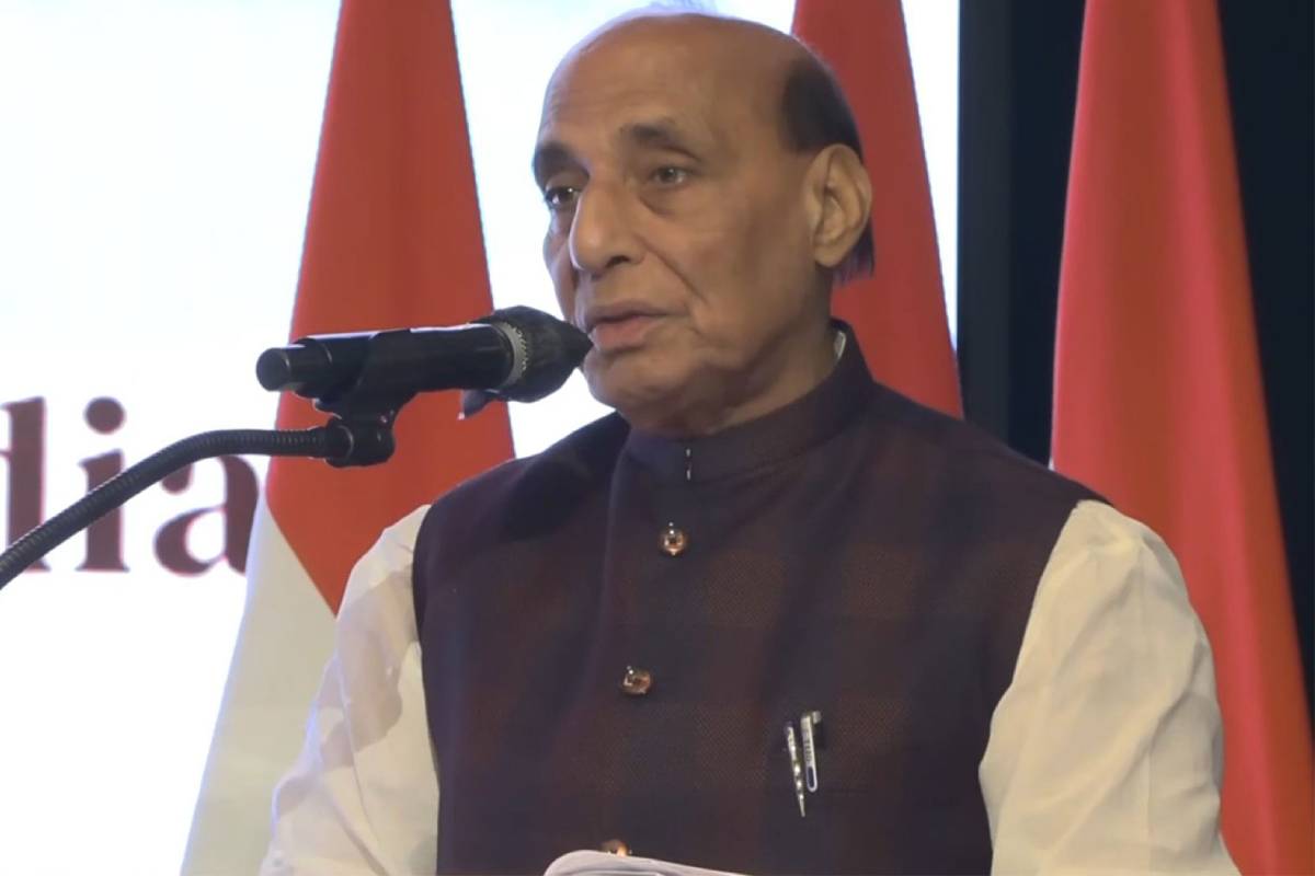 Defence Minister Rajnath Singh