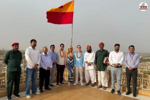 Donald Trump Daughter in Jaisalmer