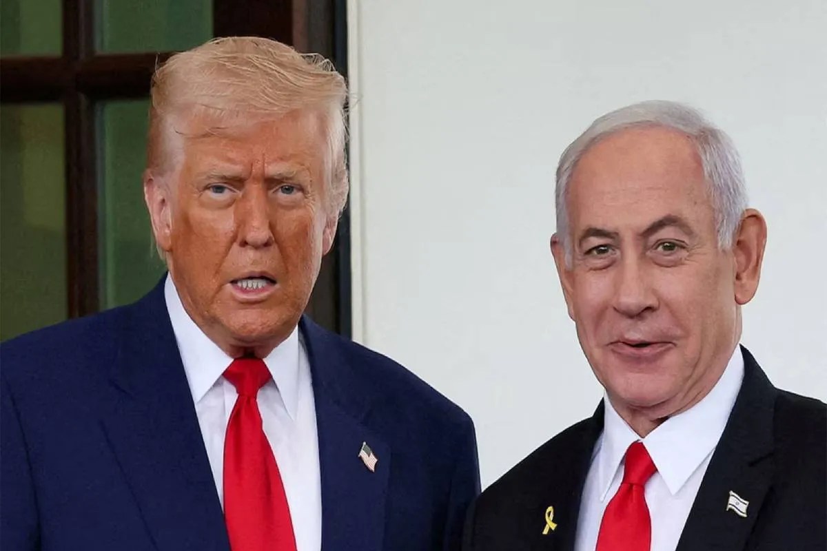 Donald Trump and Netanyahu